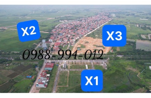 BÁN GẤP  ĐẤT ĐẤU GIÁ MẶT ĐƯỜNG 100 MÉT, ĐẤT TAM ĐỒNG MÊ LINH, HÀ NỘI, TRÁI TIM CỦA MÊ LINH